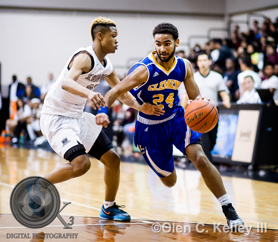 Olen C. Kelley III's coverage of the Clayton Comets feat Cleveland boys basketball team on Friday, January 29, 2016 at Clayton High School, Clayton, NC. Photo: Olen C. Kelley III