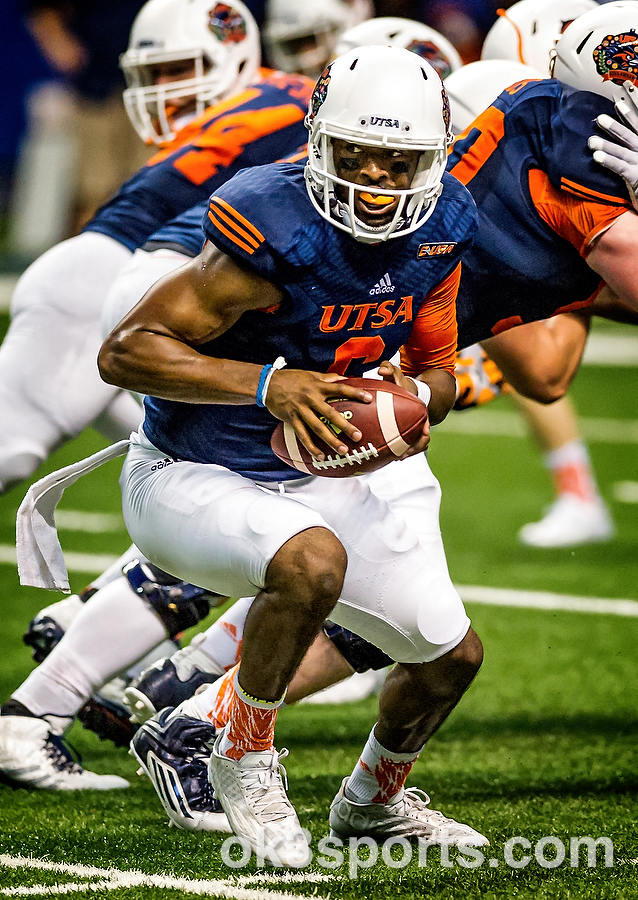 Olen C. Kelley III's coverage of the UTSA Roadrunners Football Fiesta Spring Game on Saturday, April 23, 2016 at Alamodome, San Antonio, TX. Photo: Olen C. Kelley III