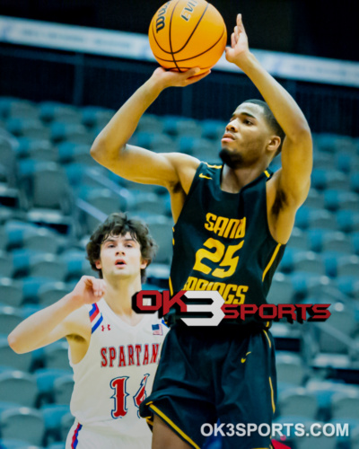 2019 Enid Holiday Basketball Tournament MVP, Sandy Springs guard Marlo Fox