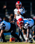 Suitland offense lines up with Anthony Boyd Jr leading the formation.