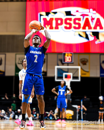 Henry E. Lackey defeated Wicomico 44-42 in overtime at UMBC on March 17, 2026 to win the MPSSAA 2A state championship, ending a 67-year drought.
