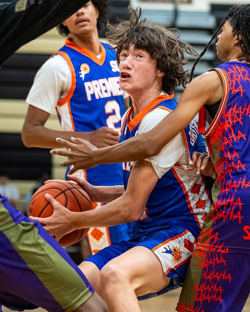 Youth basketball players compete during the Big Shots Myrtle Beach Live / Open 2 tournament at Socastee High School in Myrtle Beach, South Carolina.OK3Sports, Olen Kelley III, Capturing Tomorrows Stars Today