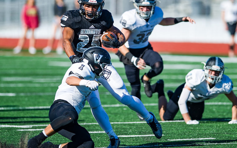 Steele, Knights, Vandergrift, Vipers, football, playoffs 2017, san antonio, sports, Class 6A Div. II Second round, sports photographer, sports photography