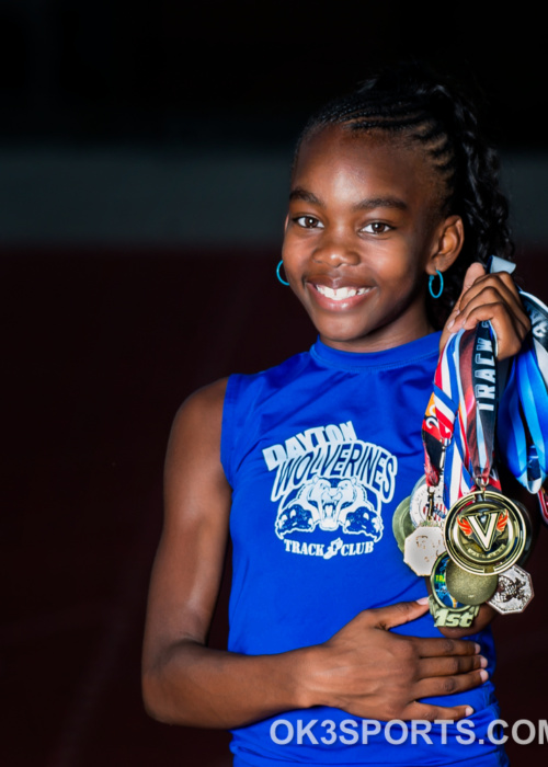 dayton wolverines track club, dayton, ohio, ok3sports, usatf, gold medal, 100m, 200m, Natalie Kelley