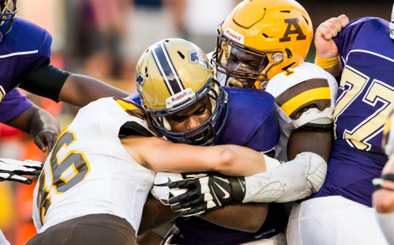 #ok3sports, high, school, ok3sports, Thurgood Marshall high school, Thurgood Marshall football, Thurgood Marshall cougars football, Archbishop Alter high school, Archbishop Alter Knights football, Archbishop Alter high school football, high school football, Lamar Landers, Connor Bazelak, Ayyoub Muhammed, Russell Jashawn, Branden McDonald