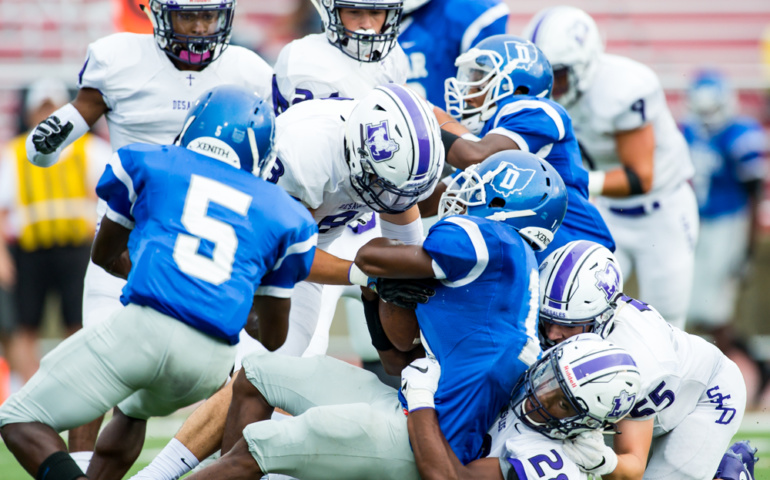 #ok3sports, high, school, ok3sports, Dunbar high school, Dunbar football, Dunbar Wolverines football, St. Francis De Sales high school, St. Francis De Sales football, St. Francis De Sales Stallions high school football, high school football, Owen Faulkner, Gregory Packnett, Dashaun Huffman, James Murray, Joey Velazquez, Reno Godfrey, Anthony Sciarroni