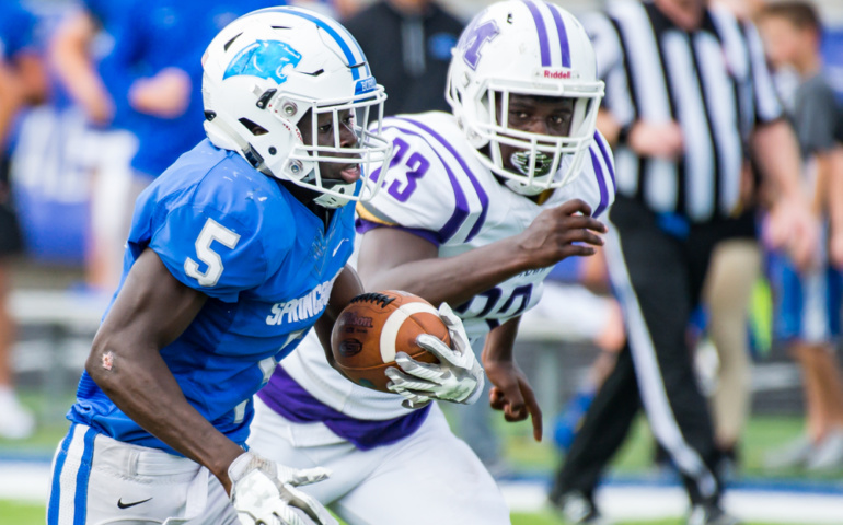 #ok3sports, high, school, ok3sports, Springboro high school, Springboro football, Springboro Panthers football, Middletown high school, Middletown football, Middletown Middies high school football, high school football, Kamari Fuller, Shawn Duckworth, Josh Bryant, Landon Palmer, Timmy Keseday, au'braylen million #HSFB #football