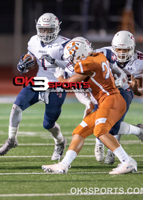 Ok3sports, football, high school football, Texas football, txhsfb, Heroes stadium, Madison mavericks, Madison high school, Madison mavericks high school football, Madison football, Roosevelt football, Roosevelt roughriders, Roosevelt high school football, dante haeggans, aydin hoffman, Jacob Jackson, rashad Owens