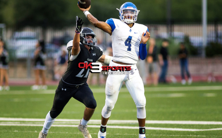 #ok3sports, high, school, ok3sports, Clark high school, Clark football, Clark Cougars football, John Jay high school, John Jay football, John Jay Mustang high school football, high school football, Chris Ozcan, Jacob Zeno, Jaylin Hasitings