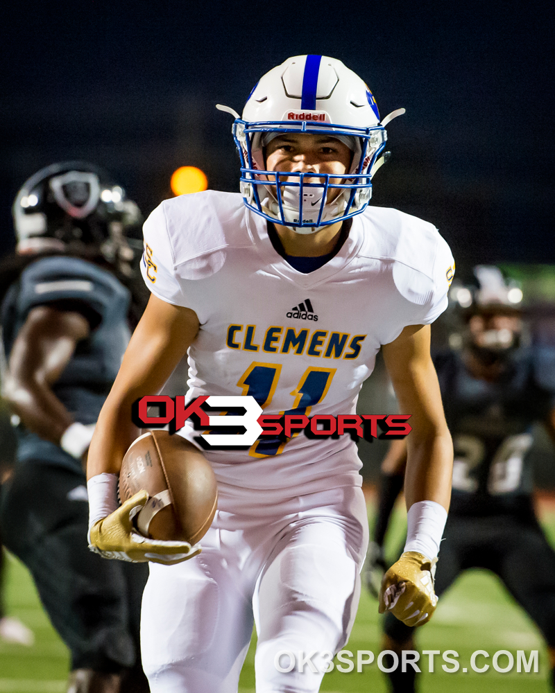 OK3Sports coverage of the high school varsity football game featuring