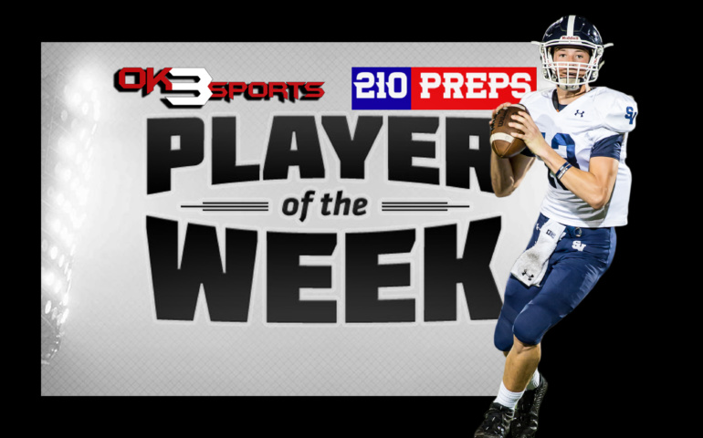 football, highschool, judson, rockets, smithson valley, rangers, converse, tackle, friday night, smithson valley high school football, levi williams, player of the week, ok3sports football, high school football, smithson valley rangers football, texas football