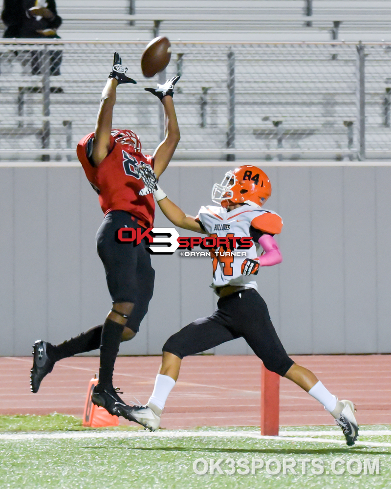 OK3Sports coverage of the high school varsity football game featuring