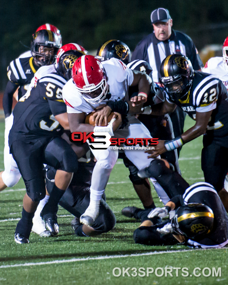 OK3Sports coverage of the high school football game featuring Lincoln Golden Bears and the
