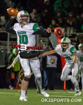 Ok3sports, football, high school football, Ohio football, connor bazelak, peter riazzi, archishop alters, alters football, alter knights football, regional semifinals, region 12, division III, barnitz stadium, middletown ohio, babin rams