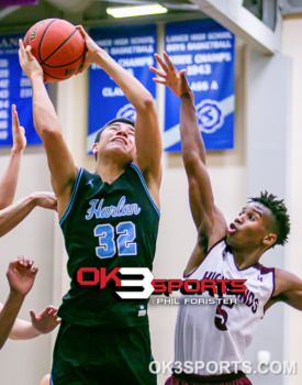 highlands, highlands owls basketball, harlan hawks, harlan hawks basketball, elijah lomas, jelen hanspard, christopher pena, samuel sauceda, thomas makey, class 5a bi-district