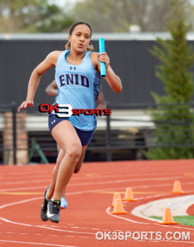 track and field, edmond memorial, edmond north, enid, stillwater, 200 meters, 400 meters, 4x200 relay, 4x400 relay, edmond sante fe, jenks high school, edmond memorial high school, booker t washington, skiatook high school, stillwater high school, ponca city high school, okmulgee high school, pcw, putnam city west, Dakari charlton, avery mazzei, hudson mazzei, addie o'connor, dawson crawley, grace gaffney, gentry williams, raymond brass, alysheia joseph, leondre woods, will phillips, 2019 Pioneer Relays, OK