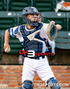 #ok3sports, baseball, enid, oklahoma, david allen memorial ballpark, ambren voitik, koby hudson, garrett brooks, bryce osmond, high school baseball, ok3sports, sports photography, Enid high school baseball game, enid high school baseball at david allen memorial ballpark, geo blackshaw catcher, geo blackshaw