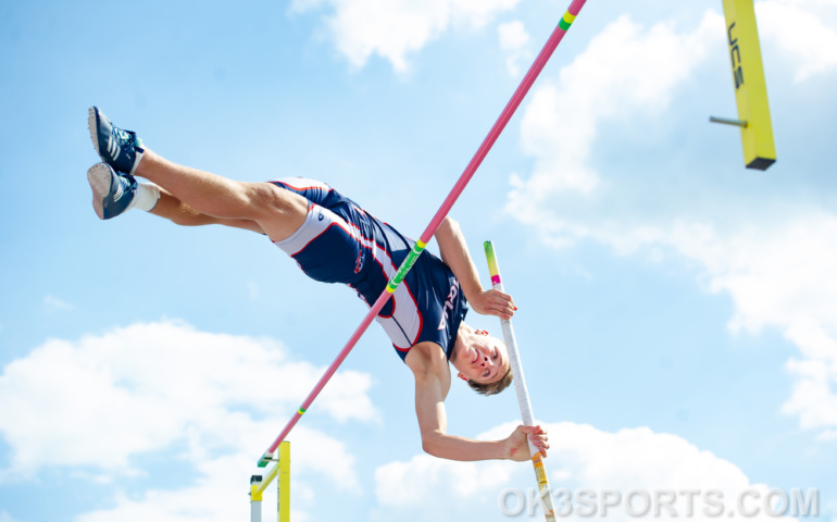 #ok3sports, High school track and field Ohio, OHSAA, OHSAA Southwest District Division One, Trotwood, beavercreek, fairmont, high, jumping, justin harris, long jump, ok3sports, pique high school, running, school, sports, sports photography, springfield, sprinting, sydney, wayne, xenia, olen kelley sports photographer