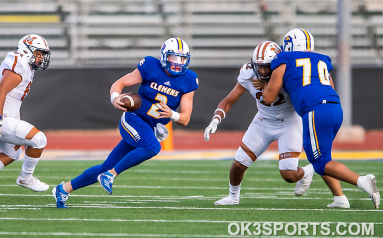 #ok3sports, season opener, madison mavericks, clemens buffaloes, clemens high school football, madison mavericks football, lehnhoff stadium, schertz, high school football