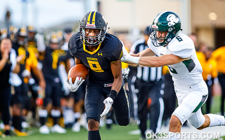 #ok3sports, 2019, Brennan, Brennan Bears, Brennan Bears football, Brennan Football, Ferris, Football, Football Pictures, High School, High School Football, OK3Sports, Patrick Forister, Reagan, Reagan Rattlers football, San Antonio, SnapPicsSA, Sports, high school football pictures