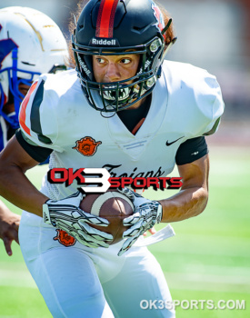 #ok3sports, sports photography, football, high school football, Gouglas football, douglas trojans football, soul bowl, soul bowl 2019, #soulbowl, jesus guerra morey, harold bagby, michael taffe, leon mackie, bailey brown, millwood falcons football, millwood high school football, millwood football