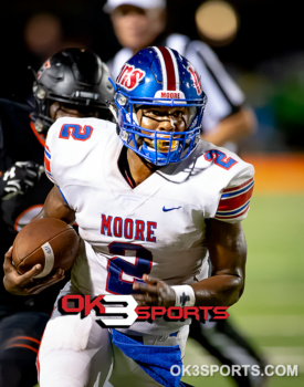 #ok3sports, sports photography, football, high school football, Norman Tigers, Harve Collins Stadium, Harve Collins Field, Moore Lions, Norman Tigers Football, Moore Lions Football, Cade Horton, Jonah Paden, Daniel Hishaw Jr., Joe Willie, Andrew Young, Norman Football, Norman High School Football