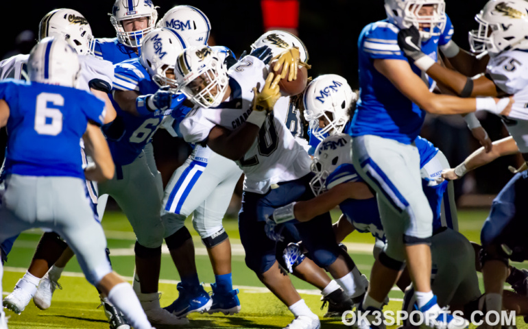 #ok3sports, sports photography, football, high school football, heritage hall football. heritage hall high school, mount saint mary high school, mount saint mary catholic football, mount st.mary vs heritage, heritage hall chargers football, mount saint mary rockets football, luke wagner, salvador Jackson, robert mbroth, phillip smitherman, gavin freeman, KJ evans