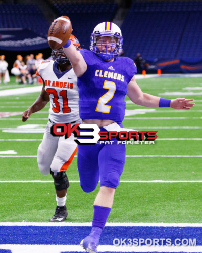 2019, Alamodome, Brandeis, Brandeis Broncos, Brandeis Broncos and Clemens Buffaloes, Brandeis Broncos football, Brandeis Football, Broncos football, Clemens, Clemens Buffaloes football, Clemens football, District 26-6a champions Clemens Buffaloes, District 28-6A Brandeis Broncos, Football Pictures, High School Football, High School playoff football, Patrick Forister, San Antonio, SnapPicsSA, Undefeated Brandeis Broncos, high school football pictures, sports pictures