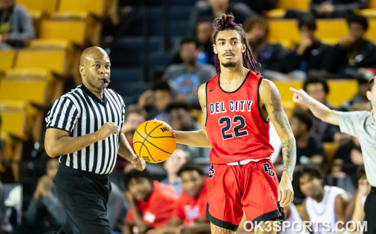 Nate goodlow, del city eagles boys basketball, ok3sports, 2020, high school basketball, MVP, tournament of champions 2020