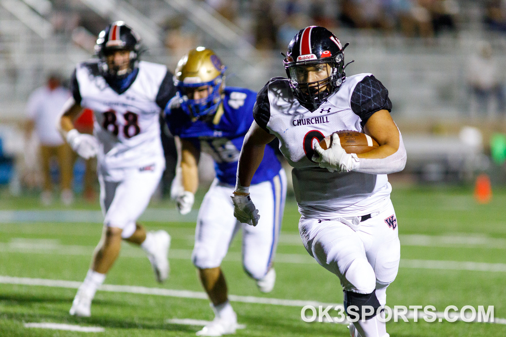 FOOTBALL: Churchill 19, Alamo Heights 7: Chargers powers pass Mules