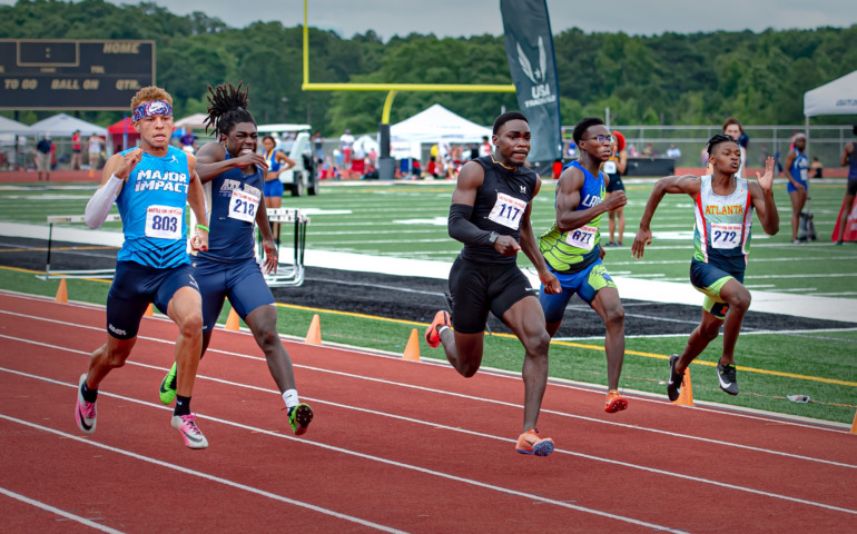 Christian Barker, Jayvion Johnson and John Robinson