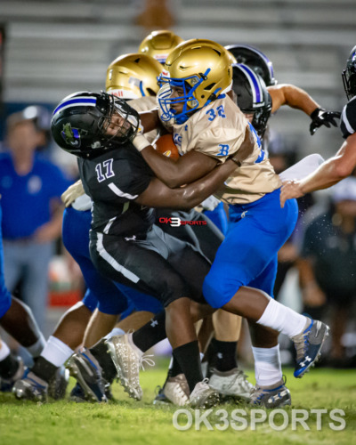 Moncks Corner, SC - OK3Sports coverage of the Moncks Corner Lions Club Football Jamboree on Friday, August 13, 2021 at Berkeley High School in Moncks Corner, SC. (Photo: Olen Kelley III/OK3Sports)