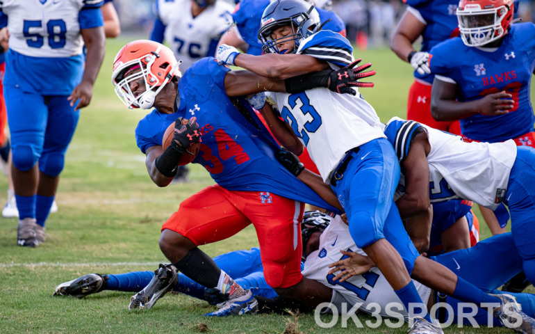 Moncks Corner, SC - OK3Sports coverage of the Moncks Corner Lions Club Football Jamboree on Friday, August 13, 2021 at Berkeley High School in Moncks Corner, SC. (Photo: Olen Kelley III/OK3Sports)