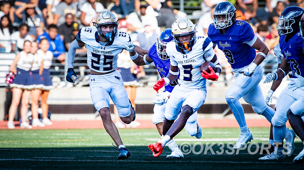FOOTBALL: Good Counsel 28, Gonzaga 6: Falcons soars pass Eagles