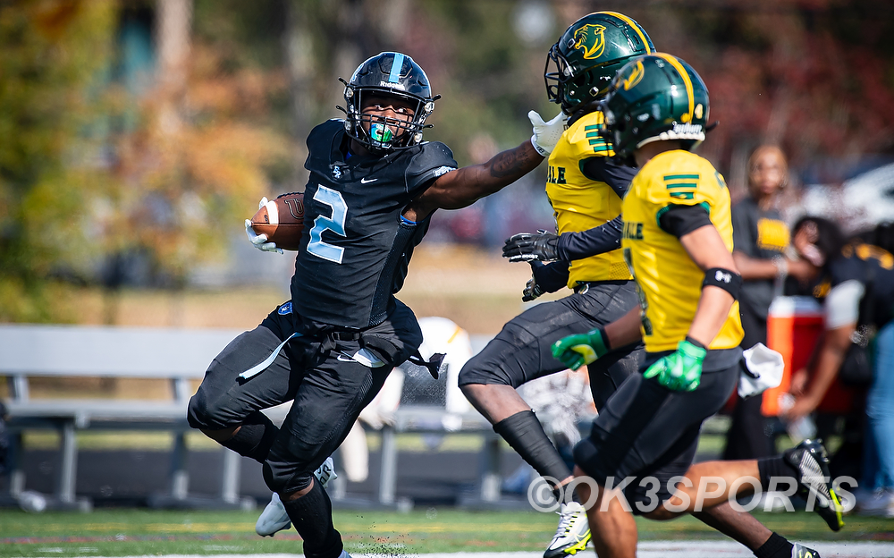 FOOTBALL: ELEANOR ROOSEVELT 35, PARKDALE 0: RAIDERS SINK THE PANTHERS TO ADVANCE TO ROUND TWO