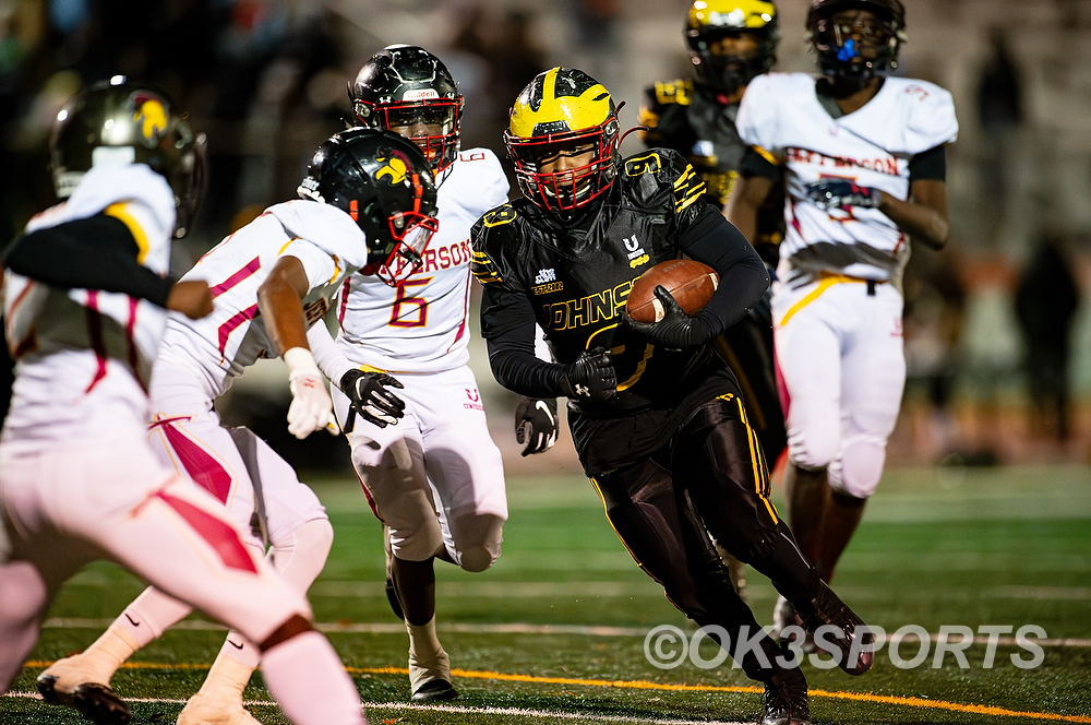 FOOTBALL: Johnson 31, Jefferson 0: Panthers run past Trojans to win the DCIAA Middle School Championship