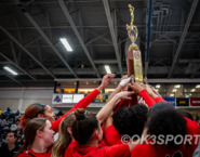 St. John's Lady Cadets conquer Bishop McNamara and secure their third consecutive WCAC championship title.
