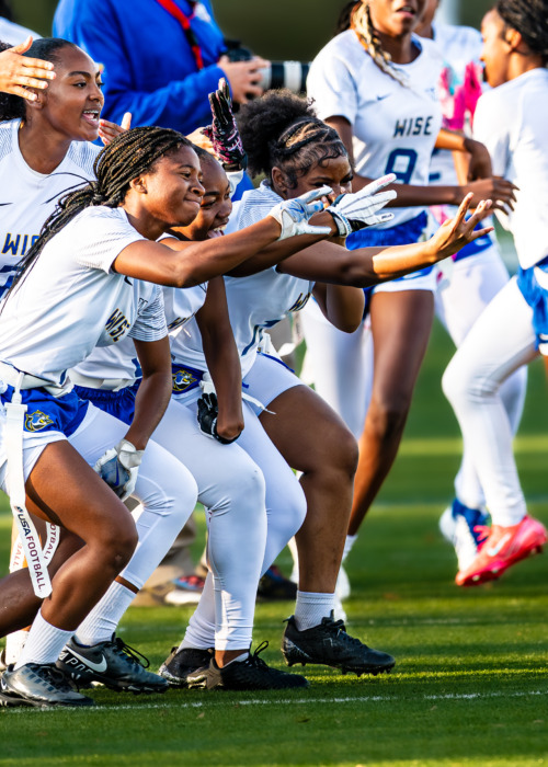 #ok3sports, olen kelley III, sports photographer, maryland high school football, Bladensburg MD, High School Football, 2025 Season, Maryland Football, MPSSAA, DMV Football, OK3Sports, wise high school flag football game, prince george’s county flag football, DMV flag football, Natalie Kelley, Raniya Nance, Jordin whaley, kennedy wyatt, Amari Jackson, Armani Truesdale, Natalie Nicole Kelley