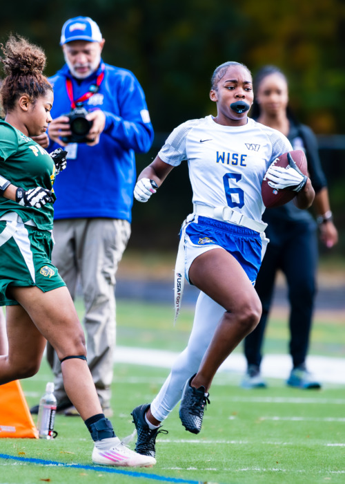 #ok3sports, olen kelley III, sports photographer, maryland high school football, Bladensburg MD, High School Football, 2025 Season, Maryland Football, MPSSAA, DMV Football, OK3Sports, wise high school flag football game, prince george’s county flag football, DMV flag football, Natalie Kelley, Raniya Nance, Jordin whaley, kennedy wyatt, Amari Jackson, Armani Truesdale, Natalie Nicole Kelley