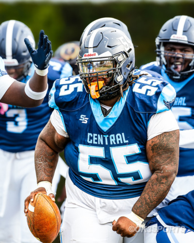 Central Falcons, Crossland Cavaliers, Deangelo Bryant, Zahmari Winston, Elijah Miller, C. Jefferson, Demarco Trotter, M. Adeniran, S. Ellerbee, PG County football, Capitol Heights MD, Central High School football, OK3Sports, high school football, Maryland high school sports, Central vs Crossland, 2025-2026 football season, Central Falcons highlights, Maryland 2A East football