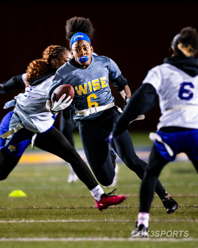 Wise Lady Pumas, Dr. Henry A. Wise Jr. High School, Wise Flag Football, PG County Flag Football, Prince George’s County Championship, CMIT South Tigers, Natalie Kelley, Armani Truesdale, Coach Nick Ferguson, JR3 Photography, Player of the Season, Senior Night, Girls Flag Football, Maryland High School Sports, PG County Athletics, DMV Sports, OK3Sports, Olen Kelley III, Wise High School, Wise Pumas Flag Football, 2025 Flag Football Season