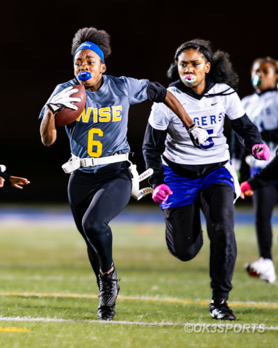 Wise Lady Pumas, Dr. Henry A. Wise Jr. High School, Wise Flag Football, PG County Flag Football, Prince George’s County Championship, CMIT South Tigers, Natalie Kelley, Armani Truesdale, Coach Nick Ferguson, JR3 Photography, Player of the Season, Senior Night, Girls Flag Football, Maryland High School Sports, PG County Athletics, DMV Sports, OK3Sports, Olen Kelley III, Wise High School, Wise Pumas Flag Football, 2025 Flag Football Season