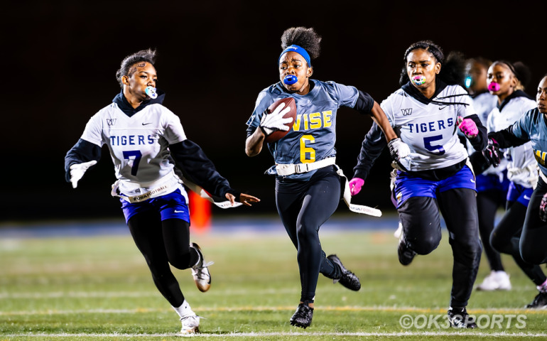Wise Lady Pumas, Dr. Henry A. Wise Jr. High School, Wise Flag Football, PG County Flag Football, Prince George’s County Championship, CMIT South Tigers, Natalie Kelley, Armani Truesdale, Coach Nick Ferguson, JR3 Photography, Player of the Season, Senior Night, Girls Flag Football, Maryland High School Sports, PG County Athletics, DMV Sports, OK3Sports, Olen Kelley III, Wise High School, Wise Pumas Flag Football, 2025 Flag Football Season