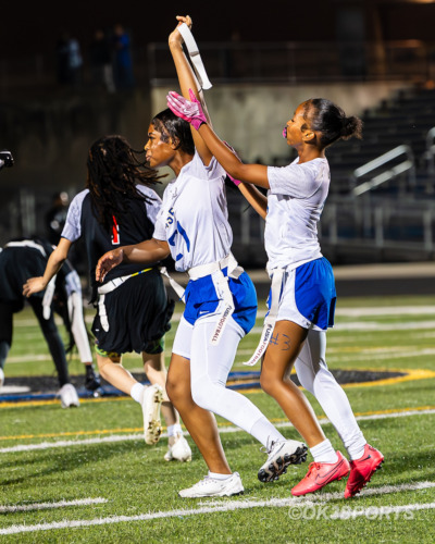 ‘Lady Pumas’, ‘Lady Rams’, ‘Dr Henry A. Wise High School’, ‘Suitland High School’, ‘flag football’, ‘girls flag football’, ‘Natalie Kelley’, ‘Kennedy Wyatt’, ‘Armani Truesdale’, ‘Nick Ferguson’, ‘OK3Sports’, ‘Wise vs Suitland’, ‘PG County flag football’