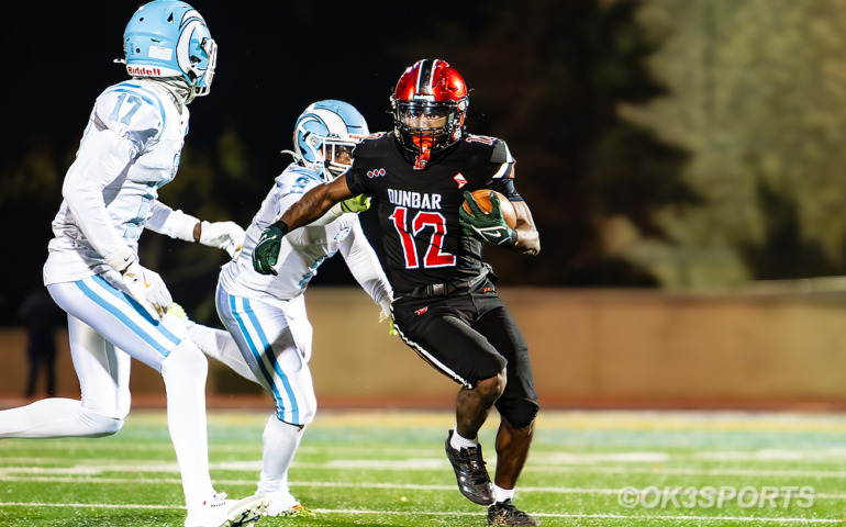 Dunbar Crimson Tide vs Eastern Ramblers football game – Nov 6 2025 in Washington DC – OK3Sports coverage by Olen Kelley III.