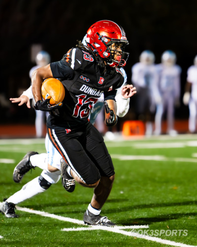 Dunbar Crimson Tide vs Eastern Ramblers football game – Nov 6 2025 in Washington DC – OK3Sports coverage by Olen Kelley III.