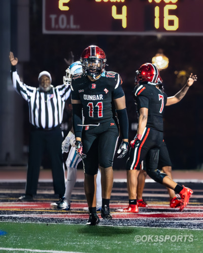 Dunbar Crimson Tide vs Eastern Ramblers football game – Nov 6 2025 in Washington DC – OK3Sports coverage by Olen Kelley III.