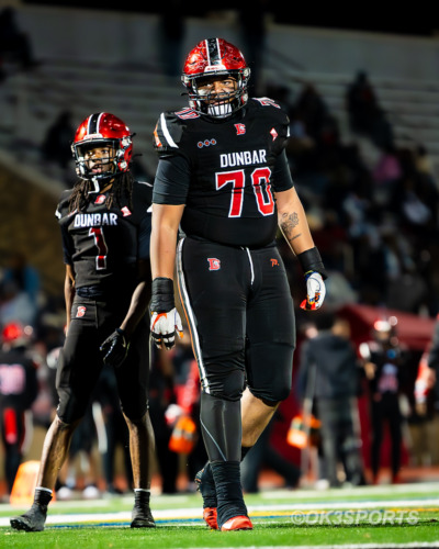 Dunbar Crimson Tide vs Eastern Ramblers football game – Nov 6 2025 in Washington DC – OK3Sports coverage by Olen Kelley III.