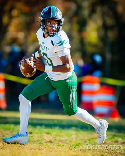 Flowers Jaguars, Suitland Rams, Flowers vs Suitland playoff, Forestville MD, high school football, Maryland playoffs, postseason football, Kodi Gardner Jr, Damieon Butler Jr, T Saunders Sr, Eliezer Johnson Jr, Isaac Freeman Jr, C Durandisse So, Isaiah Keys Jr, Tyger Williams Jr, Gabriel Amadi Jr, Jordan Williams Sr, Flowers football 2025, Suitland football 2025, rushing touchdown, passing touchdown, interception, sack, defensive stops, playoff game coverage, OK3Sports
