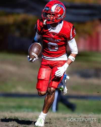 Flowers Jaguars, Suitland Rams, Flowers vs Suitland playoff, Forestville MD, high school football, Maryland playoffs, postseason football, Kodi Gardner Jr, Damieon Butler Jr, T Saunders Sr, Eliezer Johnson Jr, Isaac Freeman Jr, C Durandisse So, Isaiah Keys Jr, Tyger Williams Jr, Gabriel Amadi Jr, Jordan Williams Sr, Flowers football 2025, Suitland football 2025, rushing touchdown, passing touchdown, interception, sack, defensive stops, playoff game coverage, OK3Sports